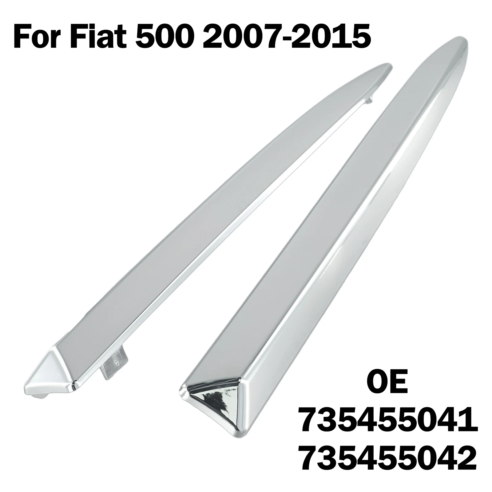 For Fiat 500 2007-2015 Front Bumper Upper Moulding Trim Next Badge Left Right 735455041 735455042 Moulding Trim Badge
For Fiat 500 2007-2015 Front Bumper Upper Moulding Trim Next Badge Left Right 735455041 735455042 Moulding Trim Badge