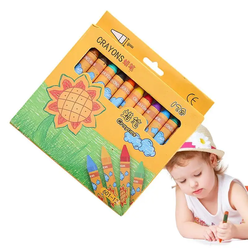

Цветные мелки для детей, создание цветов, 24 цвета, Детские мелки без запаха, экологически чистые разноцветные ранцы
