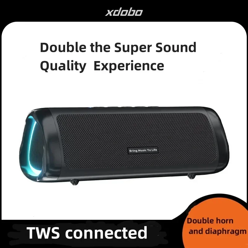 Bluetooth-Колонка XDOBO портативная водонепроницаемая и Пыленепроницаемая
Bluetooth-Колонка XDOBO портативная водонепроницаемая и Пыленепроницаемая