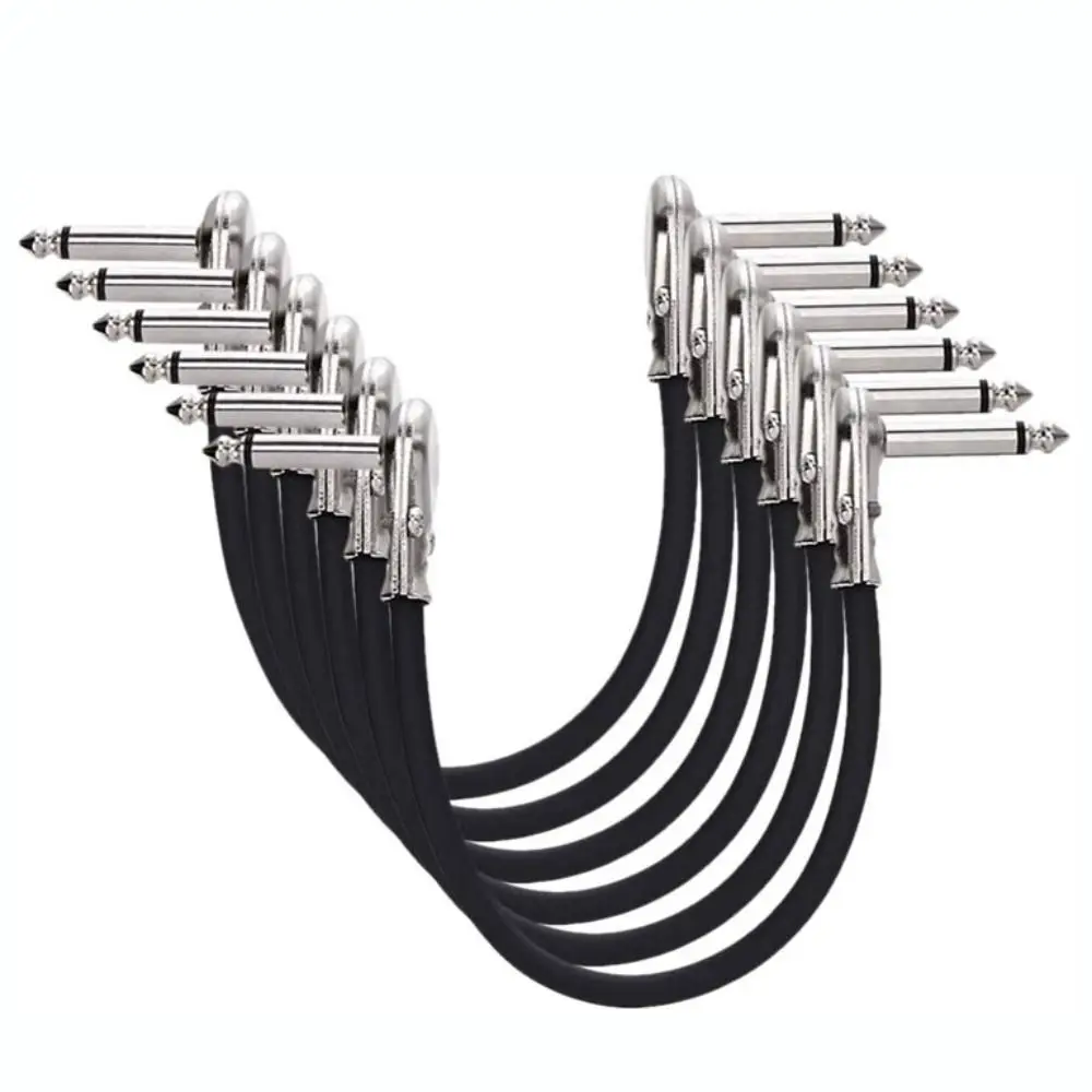 Guitar Wire Guitar Cable 15/30cm Metal Head Guitar Amplifier Patch Cord Black Guitar Line Guitar Effect Pedal Cable
Guitar Wire Guitar Cable 15/30cm Metal Head Guitar Amplifier Patch Cord Black Guitar Line Guitar Effect Pedal Cable