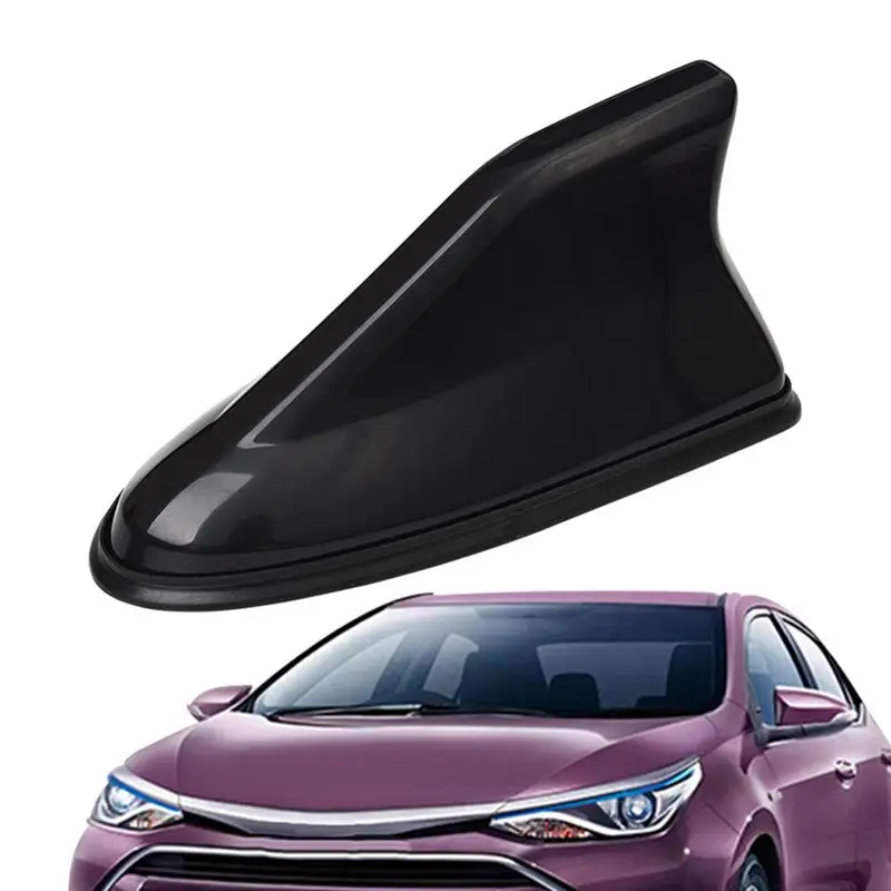 

Universal Car Antenna Shark Fin Car Top Antenna Cover No Punching Waterproof Car Top Roof Radio Aerials For Truck Sedan Van SUV