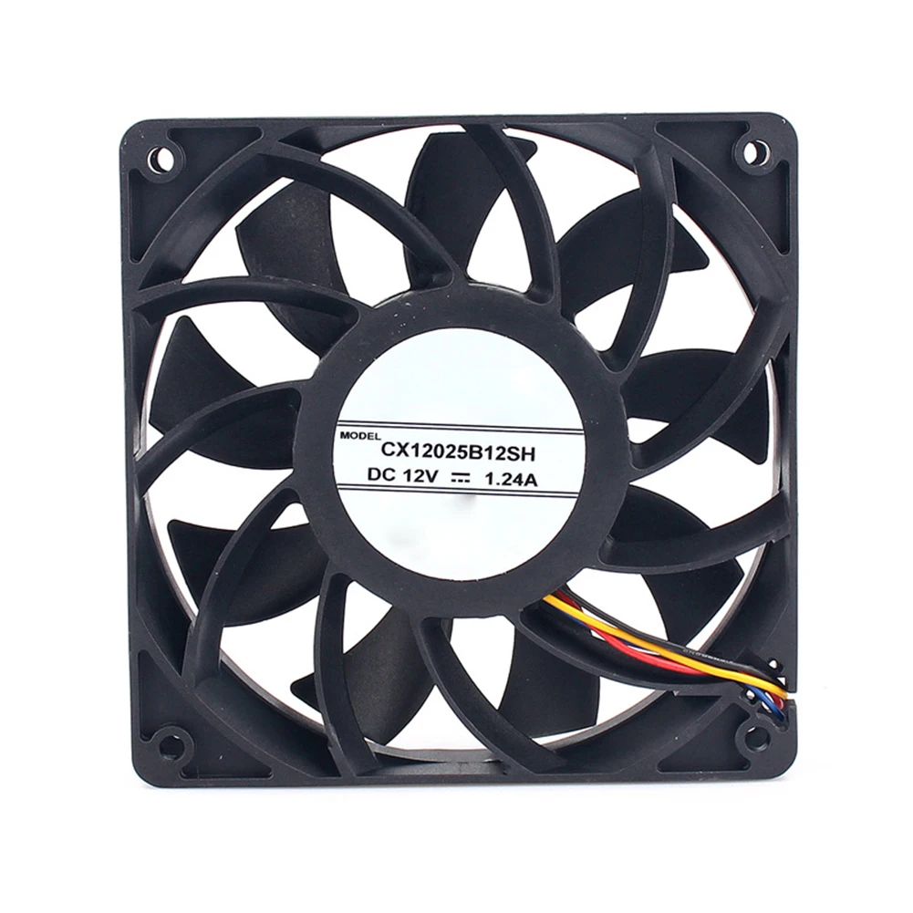 12025 Axial Fan with Dual Ball Bearings Imported Bearings for Longevity Noise Level of 46dB Keeps Your System Cool and Quiet
12025 Axial Fan with Dual Ball Bearings Imported Bearings for Longevity Noise Level of 46dB Keeps Your System Cool and Quiet