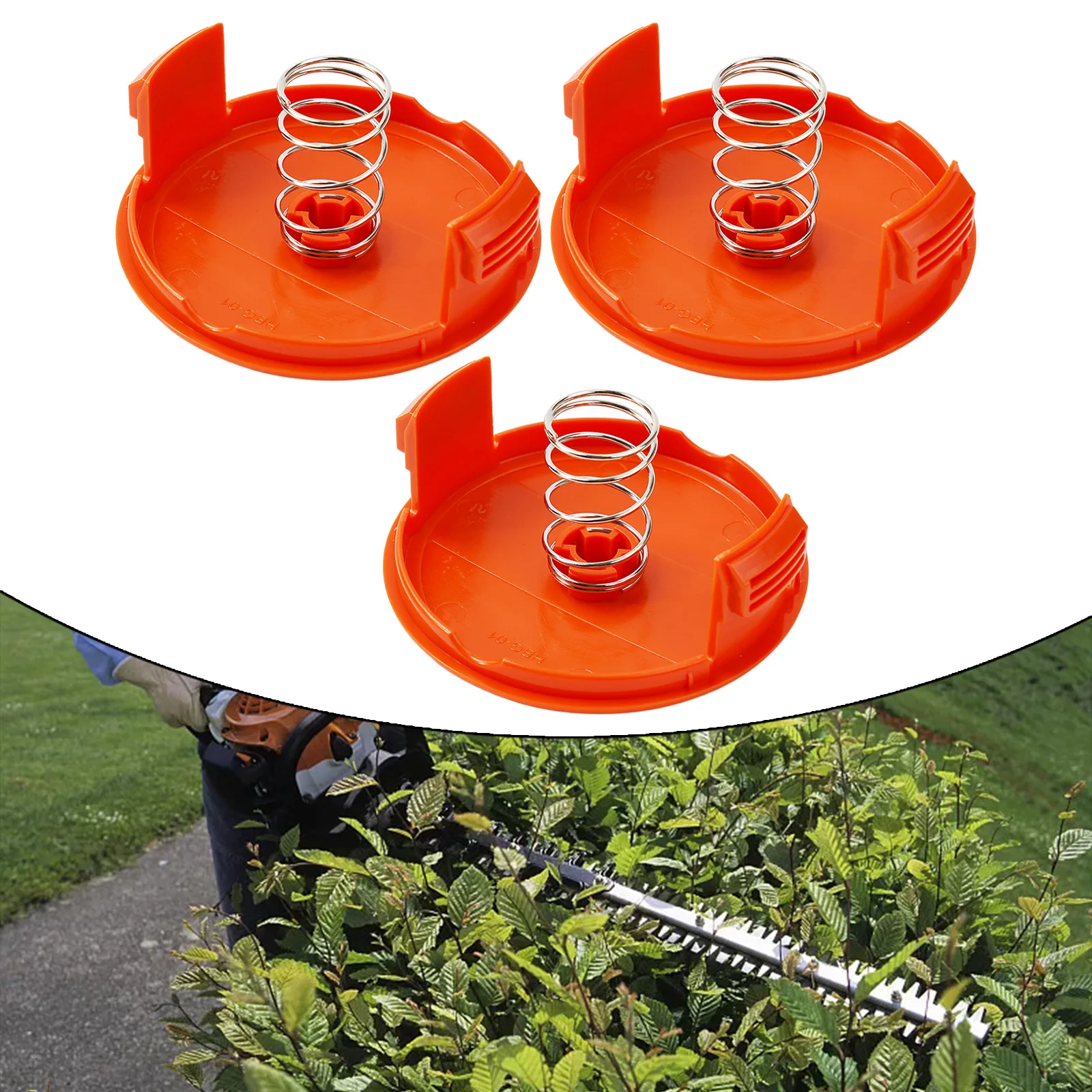 Trimmer Spool Line Cap Cover AF-100-3ZP For Black & Decker Line Trimmers Grass Trimmer Lawn Mower Replacement Tool Accessories
Trimmer Spool Line Cap Cover AF-100-3ZP For Black & Decker Line Trimmers Grass Trimmer Lawn Mower Replacement Tool Accessories