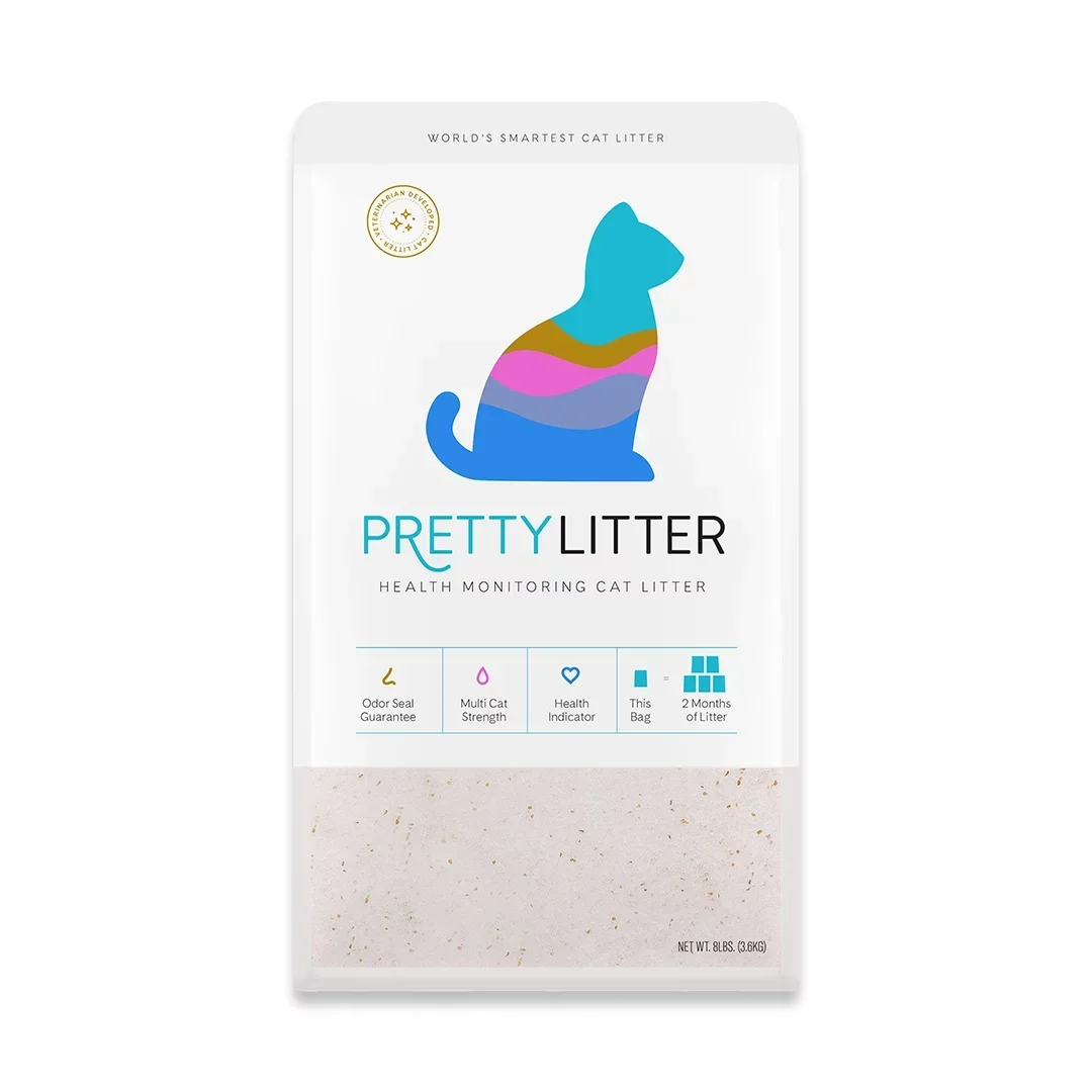 

PrettyLitter Pretty Litter Cat Litter - 8lb Health Monitoring Cat Litter