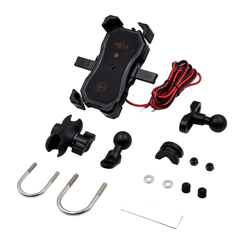 DropshipMotorcycle Phone Mount Charger Wireless/USB Handlebar/ Rear-View Mirror Cellphone Holder Charger Aluminium Mount Base
DropshipMotorcycle Phone Mount Charger Wireless/USB Handlebar/ Rear-View Mirror Cellphone Holder Charger Aluminium Mount Base