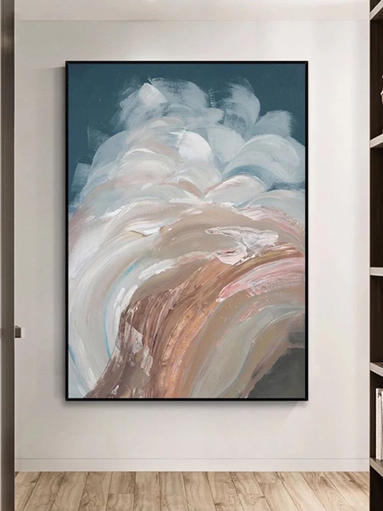 Handmade Painting Modern Minimalistic Abstraction Color Decorative Yu Xiazeng Living Room Wall
Handmade Painting Modern Minimalistic Abstraction Color Decorative Yu Xiazeng Living Room Wall
