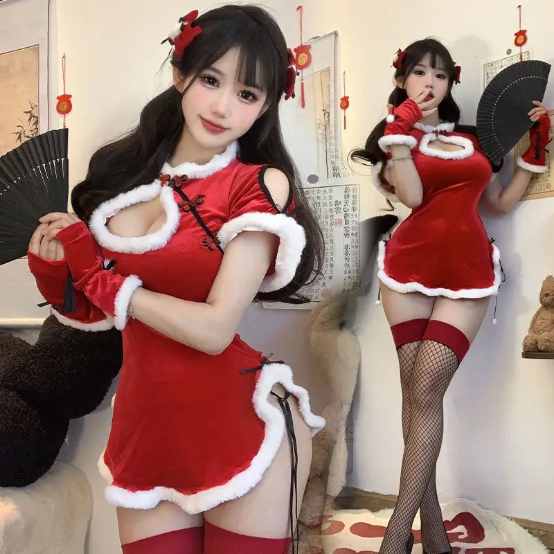 Christmas Cosplay Maid Outft Bunny Costume Sexy Bunny Cospaly Desire Hot Girl Maid Dress Uniform Christmas Elf Naughty Outfit
Christmas Cosplay Maid Outft Bunny Costume Sexy Bunny Cospaly Desire Hot Girl Maid Dress Uniform Christmas Elf Naughty Outfit