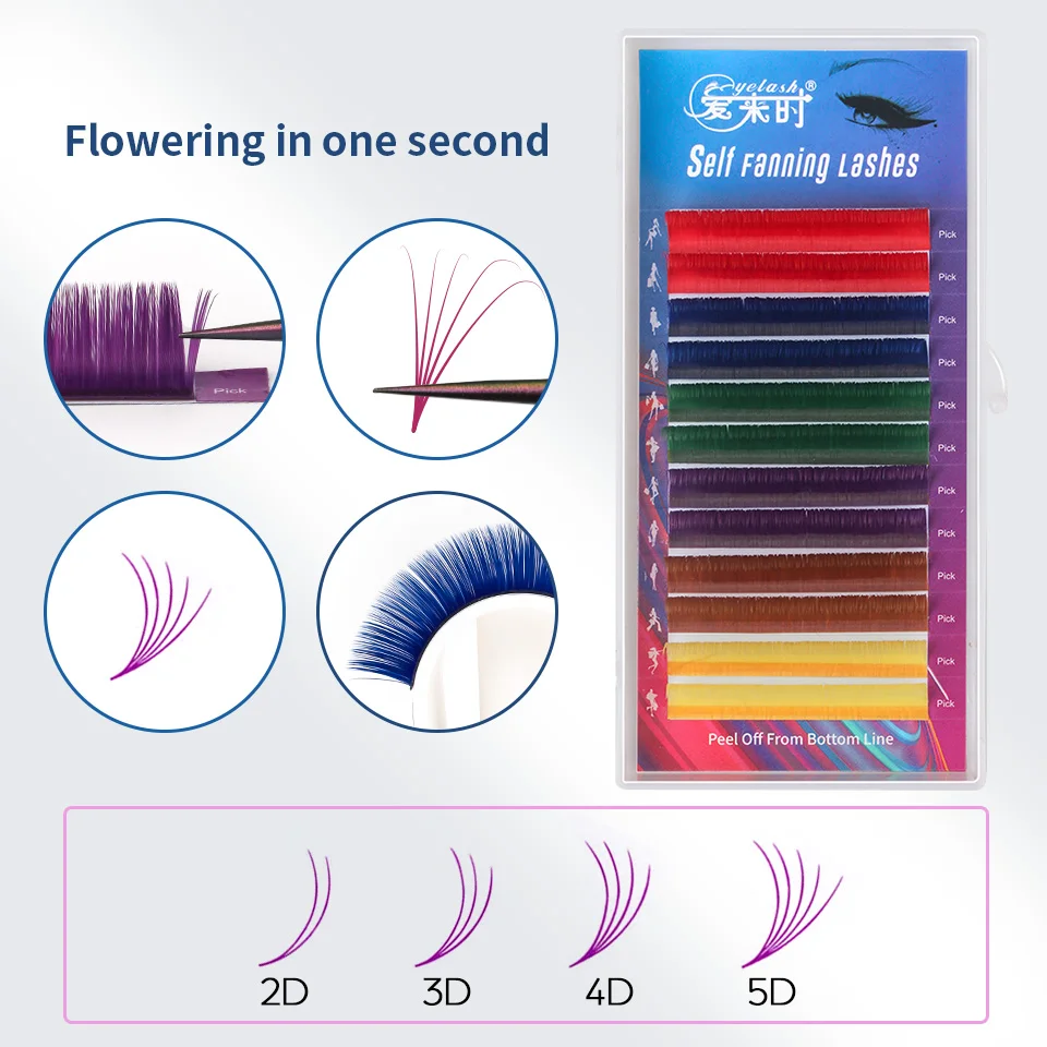 Easy Fan 12Rows/Tray Eyelash Extension Faux Mink Fast Bloom Flowering Hand Made Natural Soft False Eyelash
Easy Fan 12Rows/Tray Eyelash Extension Faux Mink Fast Bloom Flowering Hand Made Natural Soft False Eyelash