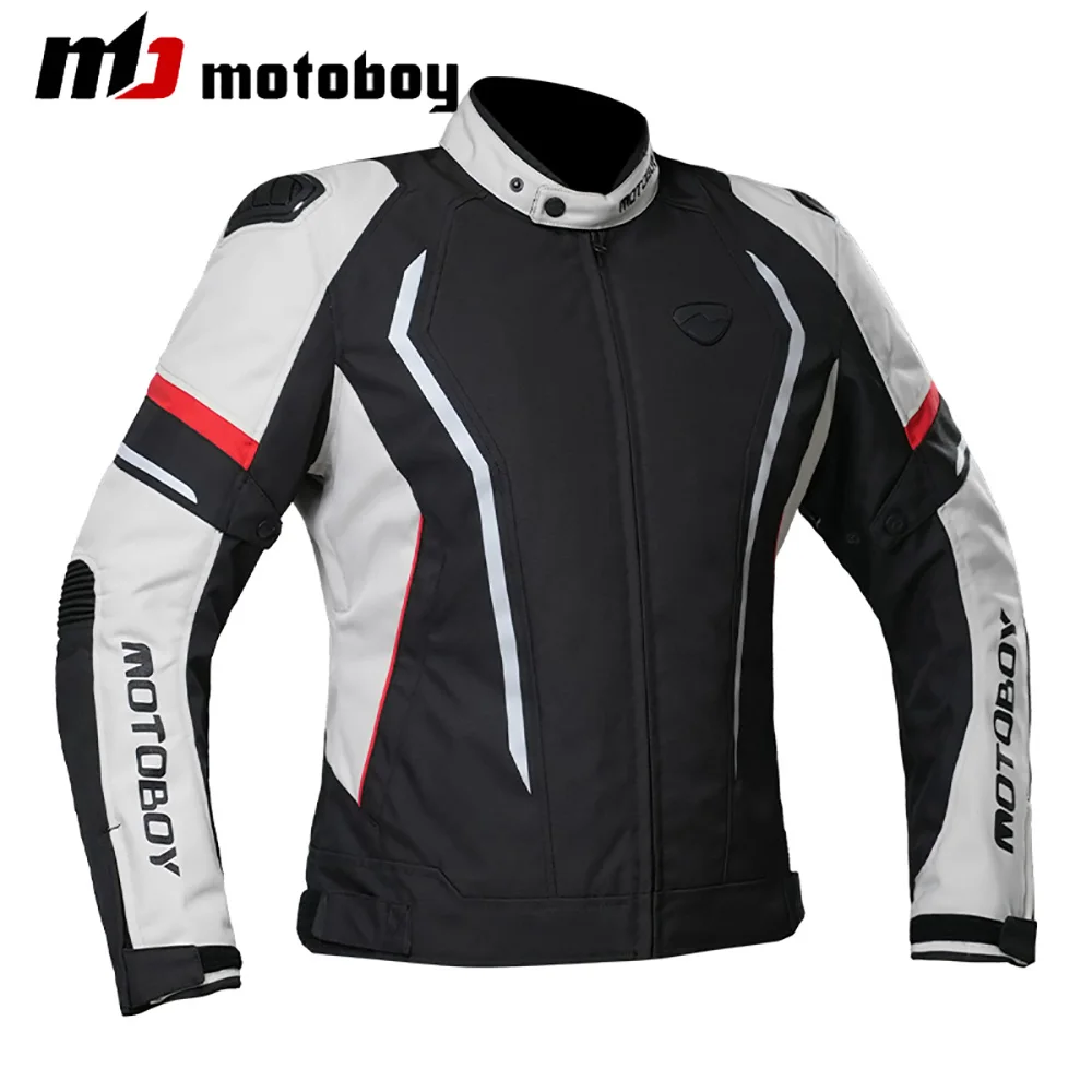 

Motorcycle Jacket Breathable Motorcycle Racing Jacket CE Certification Protection Riding Clothing Reflective Stripe Four Season