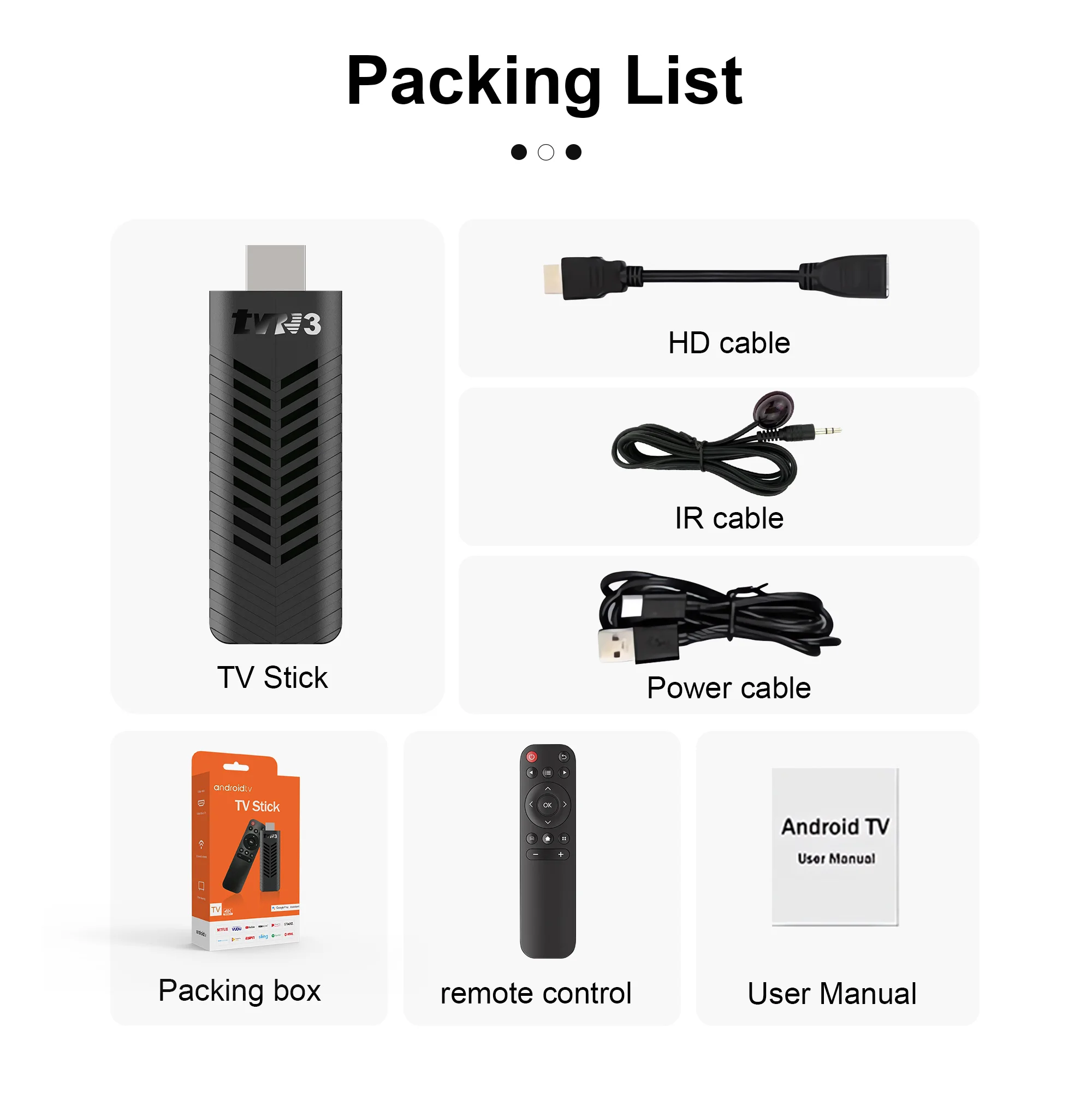 TVR3 PLUS TV Stick 8 S43ab496a8f574c83925f5d96c415212dk