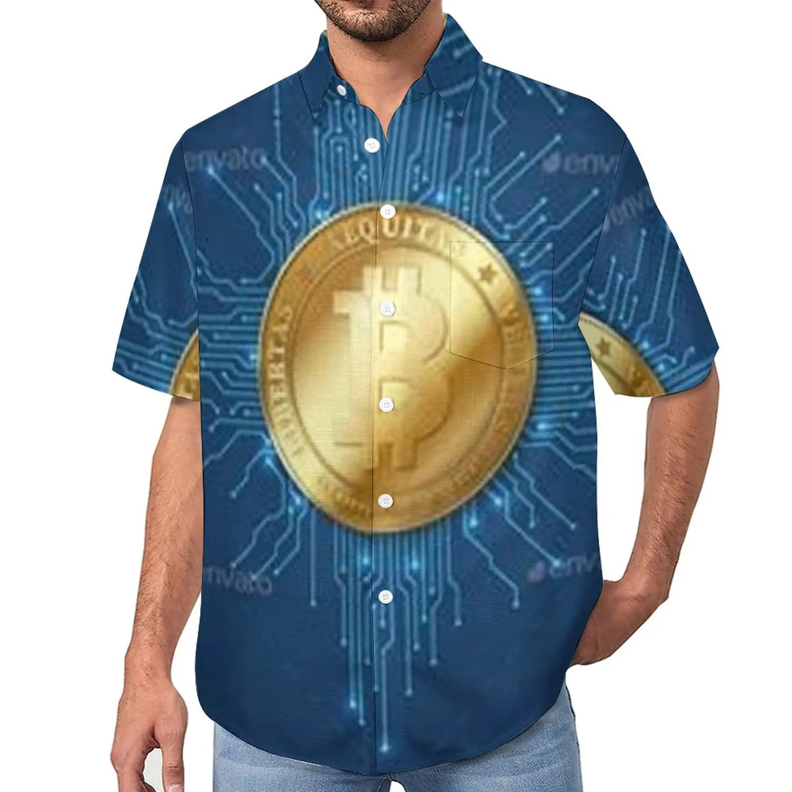 Crypto Bitcoin Blouses Male Virtual Currency Casual Shirts Hawaiian Short-Sleeved Design Trending Oversized Vacation Shirt Gift
Crypto Bitcoin Blouses Male Virtual Currency Casual Shirts Hawaiian Short-Sleeved Design Trending Oversized Vacation Shirt Gift