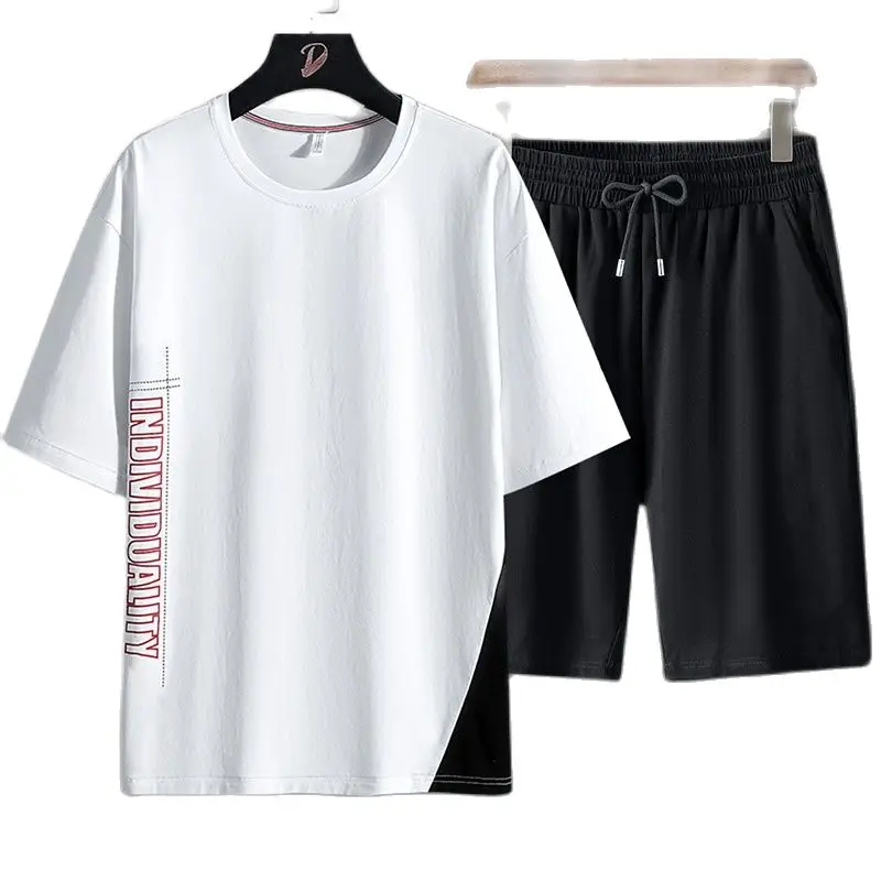 MUJN 2023 New Summer Fashion Mens Short-sleeved T-shirt Casual Sports Suit Male Large Size Shorts A Set of Half-sleeved Tops Men
MUJN 2023 New Summer Fashion Mens Short-sleeved T-shirt Casual Sports Suit Male Large Size Shorts A Set of Half-sleeved Tops Men