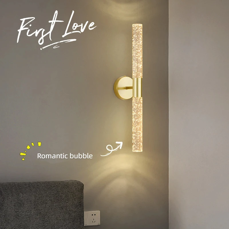 Modern Luxury Home Decoration Indoor Acrylic Crystal Bubble Shape Parlour Bedroom LED Wall Lamp Bedside Corridor Porch Lighting
Modern Luxury Home Decoration Indoor Acrylic Crystal Bubble Shape Parlour Bedroom LED Wall Lamp Bedside Corridor Porch Lighting