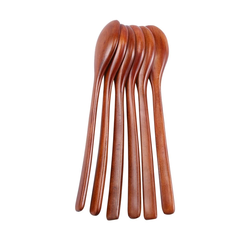 Wooden Spoons, 48 Pieces Wood Soup Spoons For Eating Mixing Stirring, Long Handle Spoon Kitchen Utensil
Wooden Spoons, 48 Pieces Wood Soup Spoons For Eating Mixing Stirring, Long Handle Spoon Kitchen Utensil