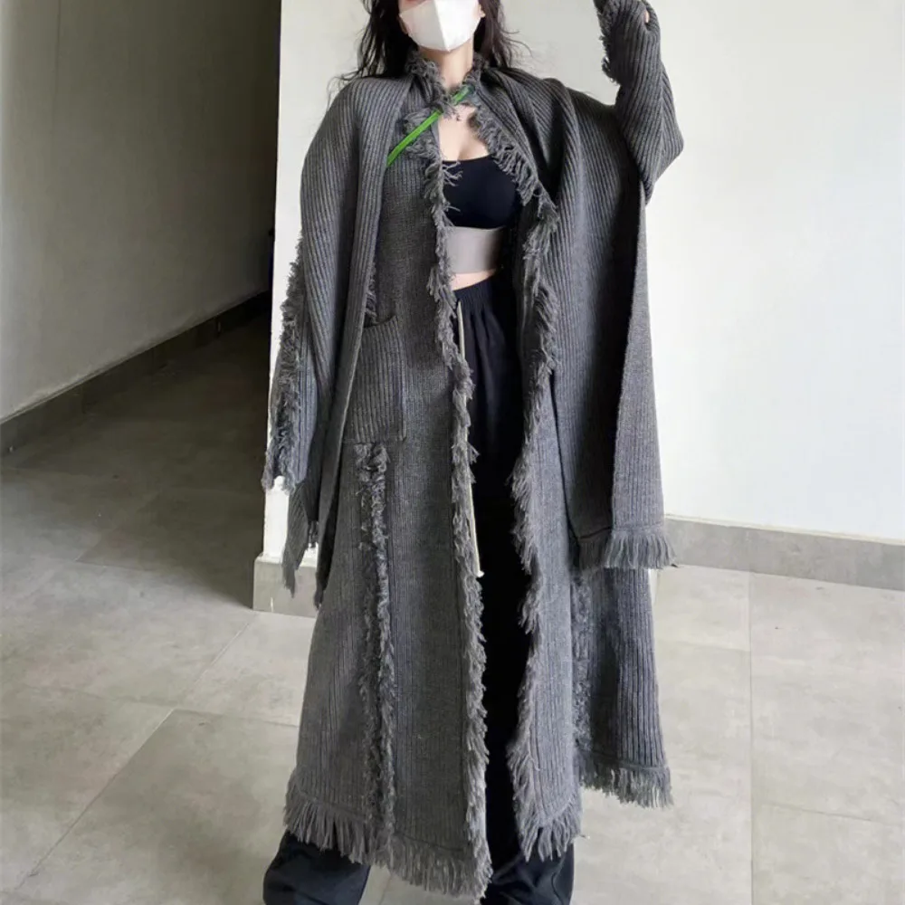 COZOK Spring and Winter New Niche Design Fashionable Soft and Lazy Long Cardigan Sweater Fashionable Temperament Women Cardigan
COZOK Spring and Winter New Niche Design Fashionable Soft and Lazy Long Cardigan Sweater Fashionable Temperament Women Cardigan