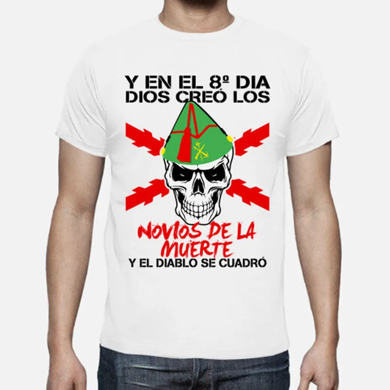 

Novios De La Muerte,Y El DIABLO SE CUADRO Men T-Shirt Short Sleeve Casual 100% Cotton O-Neck Summer Shirt