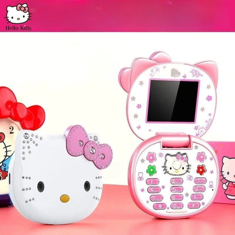 2023 New Kawaii Sanrioed Hello Kitty Flip Phone Cartoon Cute Mini Phone External Single Foreign Language Mini Phone
2023 New Kawaii Sanrioed Hello Kitty Flip Phone Cartoon Cute Mini Phone External Single Foreign Language Mini Phone