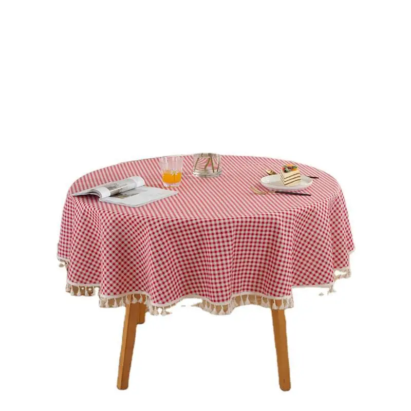 Nordic Polyester Cotton Round Tablecloth Colored Cotton Linen Tablecloth Printed Tassel Tablecloth Tablecloth
Nordic Polyester Cotton Round Tablecloth Colored Cotton Linen Tablecloth Printed Tassel Tablecloth Tablecloth