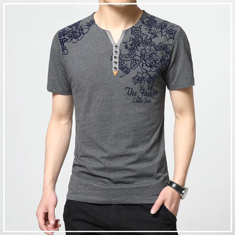 2024 New Summer Plus Oversize Top Fashionable Casual Loose V-neck Patchwork Button Printed Short Sleeved T-shirt for Men
2024 New Summer Plus Oversize Top Fashionable Casual Loose V-neck Patchwork Button Printed Short Sleeved T-shirt for Men