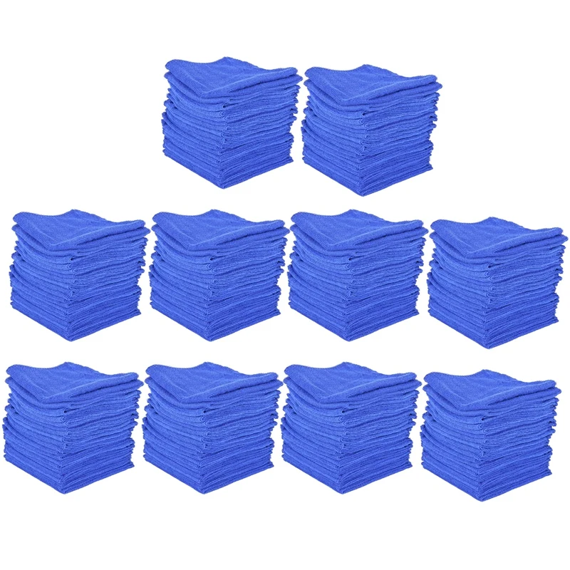 200Pcs Absorbent Microfiber Towel Car Home Kitchen Washing Clean Wash Cloth Blue
200Pcs Absorbent Microfiber Towel Car Home Kitchen Washing Clean Wash Cloth Blue
