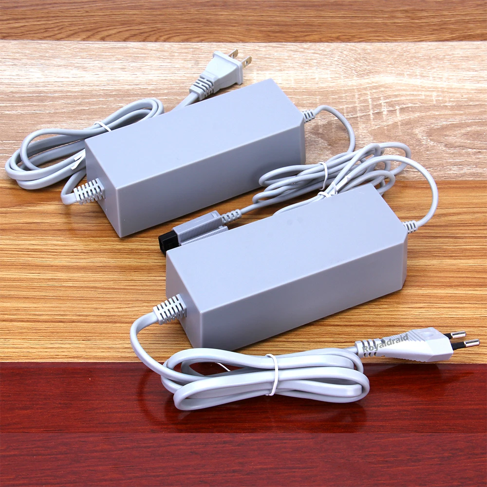 NEW EU US Plug Replacement Wall AC Power Adapter Supply Cord Cable For Wii Console AC Adapter Replacement Charger For WII Host NEW EU US Plug Replacement Wall AC Power Adapter Supply Cord Cable For Wii Console AC Adapter Replacement Charger For WII Host