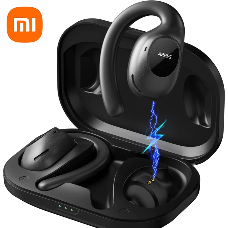 Bluetooth-наушники XIAOMI Mijia Buds AQ01, наушники с открытым ухом и костной проводимостью, беспроводная гарнитура с сенсорным управлением и микрофоном
Bluetooth-наушники XIAOMI Mijia Buds AQ01, наушники с открытым ухом и костной проводимостью, беспроводная гарнитура с сенсорным управлением и микрофоном
