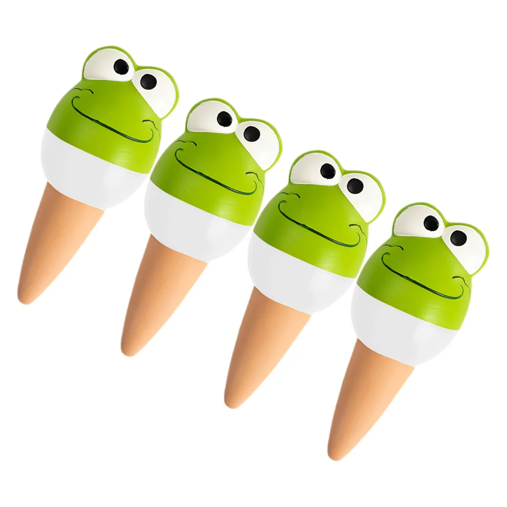 4pcs Frog Shaped Self Watering Device Garden Watering Tool Plants Watering Dropper
4pcs Frog Shaped Self Watering Device Garden Watering Tool Plants Watering Dropper