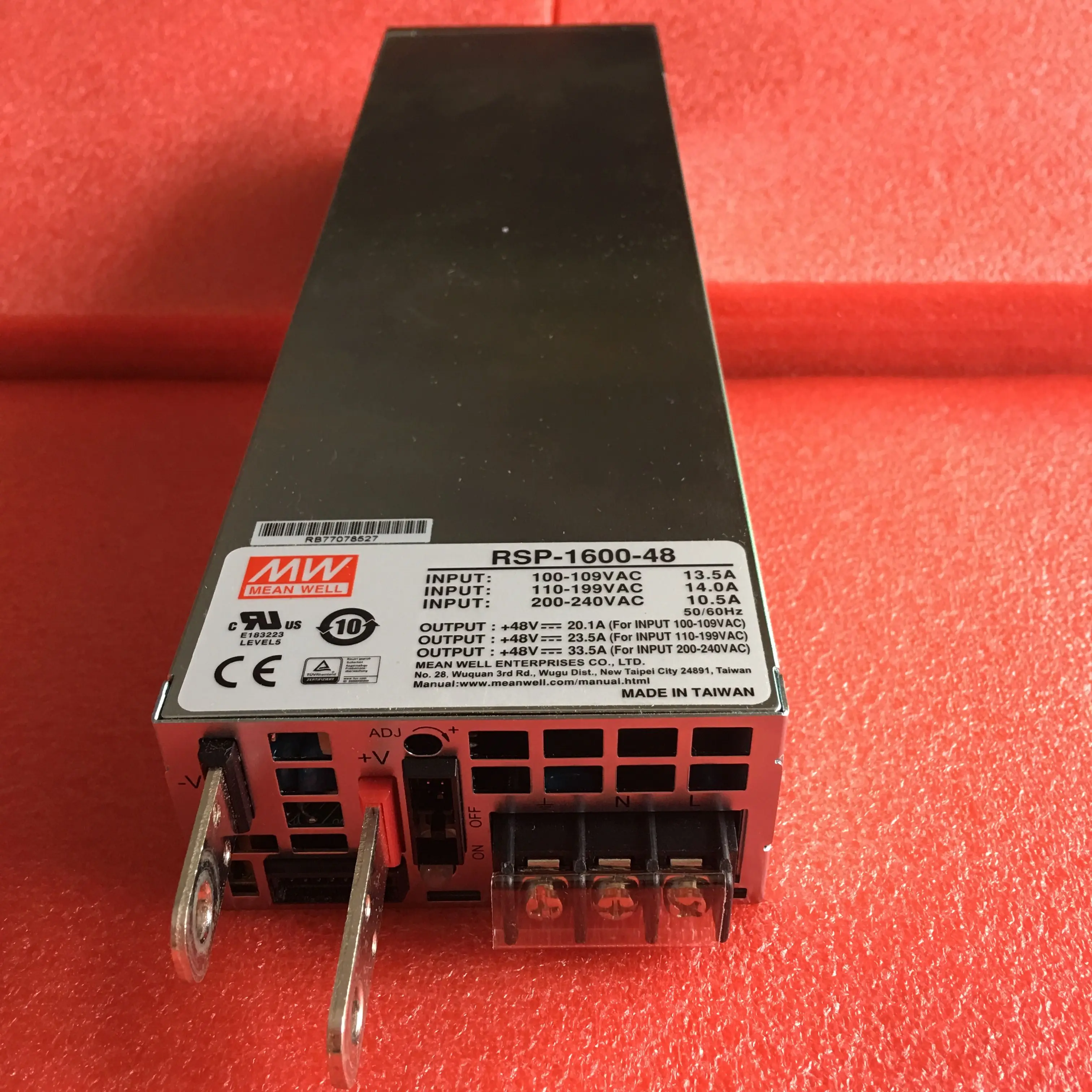 MEAN WELL RSP-1600 Switching power supply 24V 12V 27V 36V 48V Parallel W/S High power PFC High quality
MEAN WELL RSP-1600 Switching power supply 24V 12V 27V 36V 48V Parallel W/S High power PFC High quality
