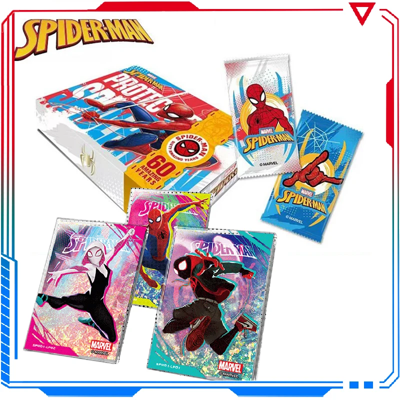 Spider-Man Cards 60th Anniversary Card Peter Parker Across the Spider-Verse Anime Flash Gold Card SKP Miles LP Gwen Gift for Boy
Spider-Man Cards 60th Anniversary Card Peter Parker Across the Spider-Verse Anime Flash Gold Card SKP Miles LP Gwen Gift for Boy