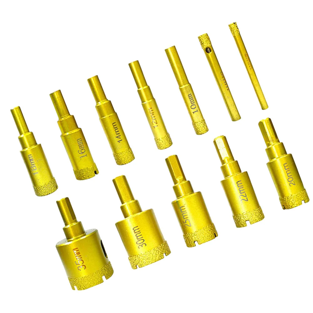 Bits Set Drill Bits Versatile Set 6-35mm Hole Saw Diamond Coated Easy To Use Home Improvement Onstruction Projects
Bits Set Drill Bits Versatile Set 6-35mm Hole Saw Diamond Coated Easy To Use Home Improvement Onstruction Projects