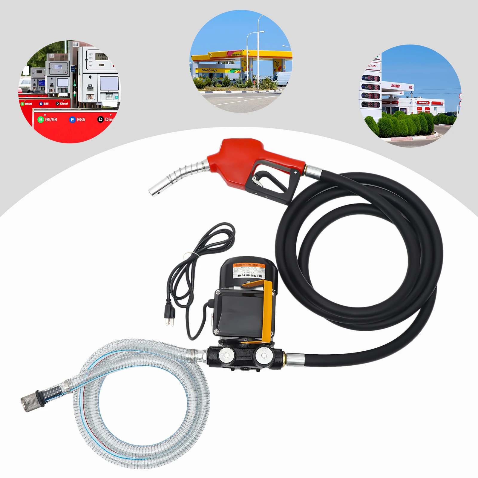 110V AC 16GPM Oil Transfer Pump Kit for Fuel Diesel Biodiesel W/ Digital Nozzle Hose
110V AC 16GPM Oil Transfer Pump Kit for Fuel Diesel Biodiesel W/ Digital Nozzle Hose