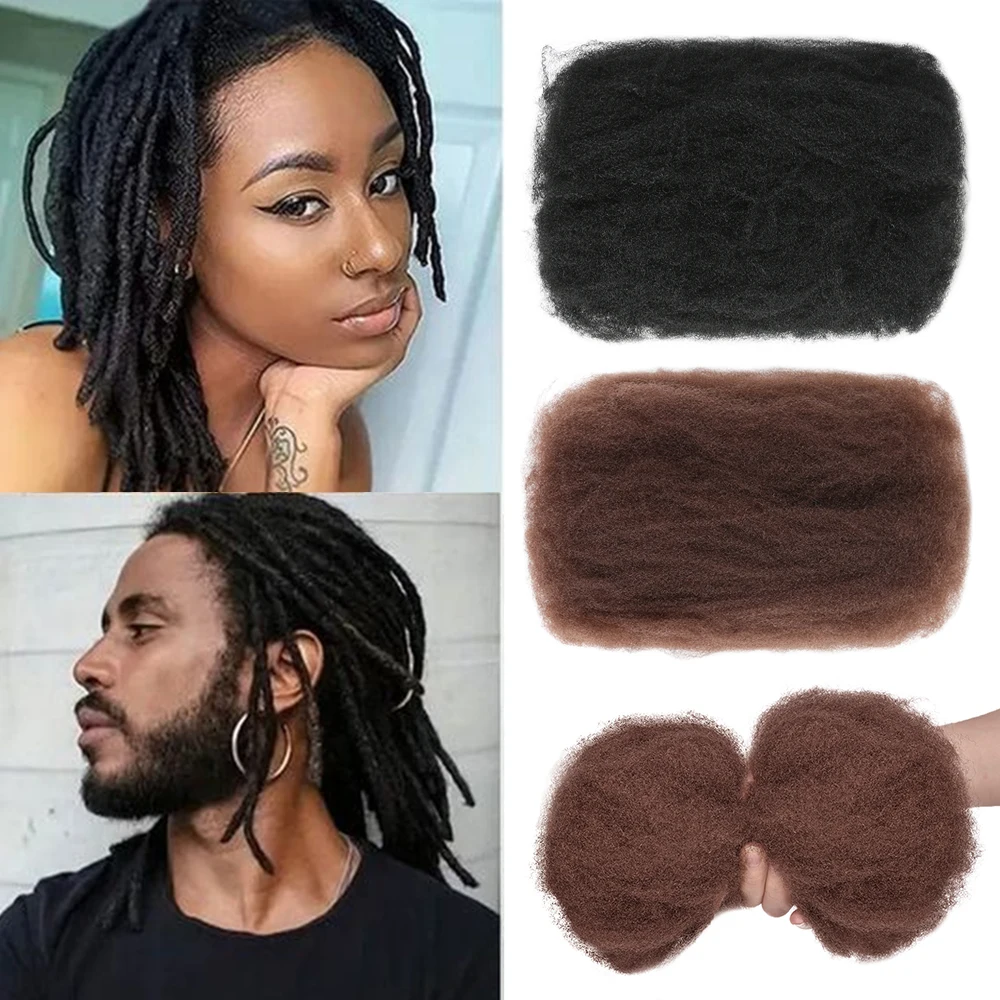 

Soft Afro Kinky Curly Synthetic Hair Synthetic Braiding Hair Extensions DIY Crochet Braid hair For Dreadlocks Twist Braids Hair