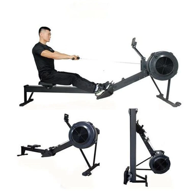 High Quality commercial cardio fitness gym FAN Resistance air Rower Rowing Machine with monitor
High Quality commercial cardio fitness gym FAN Resistance air Rower Rowing Machine with monitor