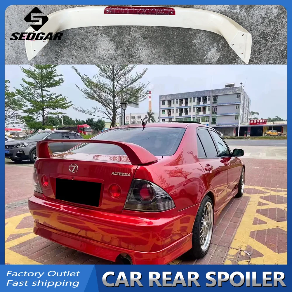 Для 1998-2005 Lexus IS200 IS300 ALTEZZA, оригинальный стиль с подсветкой, высококачественный задний спойлер из АБС-пластика, спойлер для багажника 
Для 1998-2005 Lexus IS200 IS300 ALTEZZA, оригинальный стиль с подсветкой, высококачественный задний спойлер из АБС-пластика, спойлер для багажника