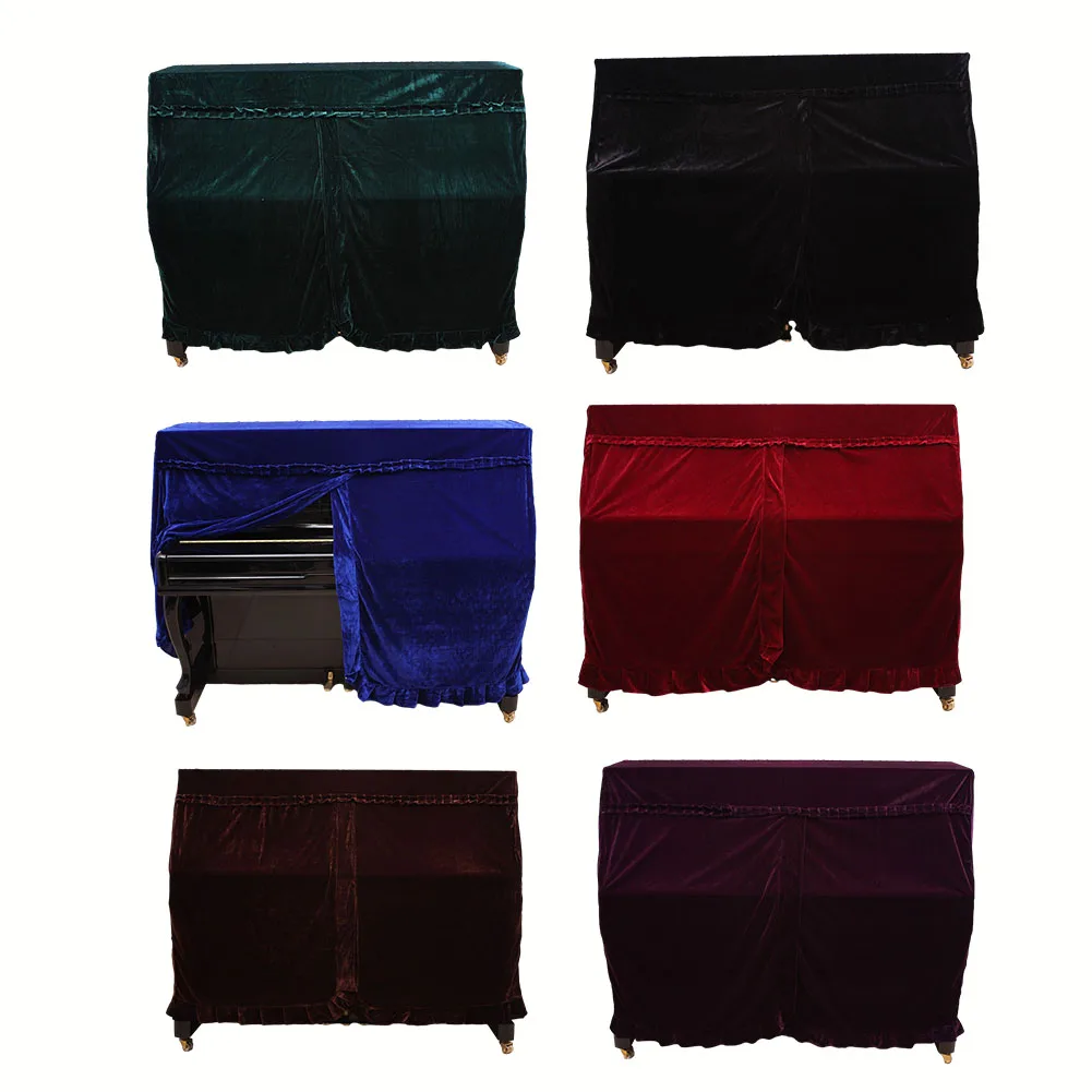 1pc Piano Cover Anti Scratch Dustproof Bordered Gold Velvet Protective Dirt Piano Protection Cover Soft Keyboards Accessories
1pc Piano Cover Anti Scratch Dustproof Bordered Gold Velvet Protective Dirt Piano Protection Cover Soft Keyboards Accessories