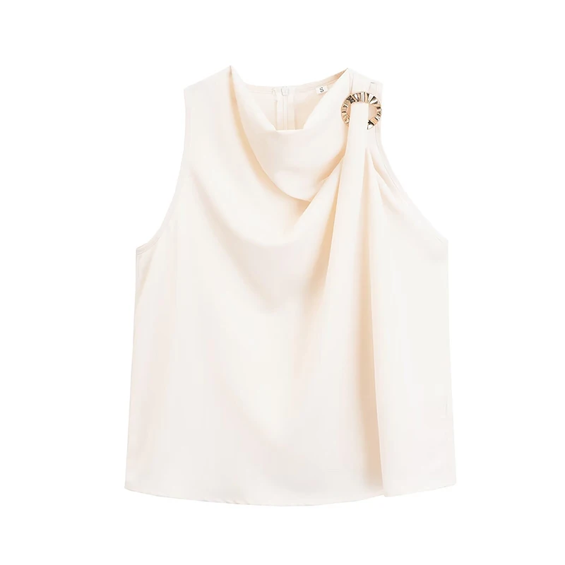 YENKYE New Women Golden Applique Chiffon Tank Top Sexy Sleeveless Female Summer Chic Crop Top
YENKYE New Women Golden Applique Chiffon Tank Top Sexy Sleeveless Female Summer Chic Crop Top