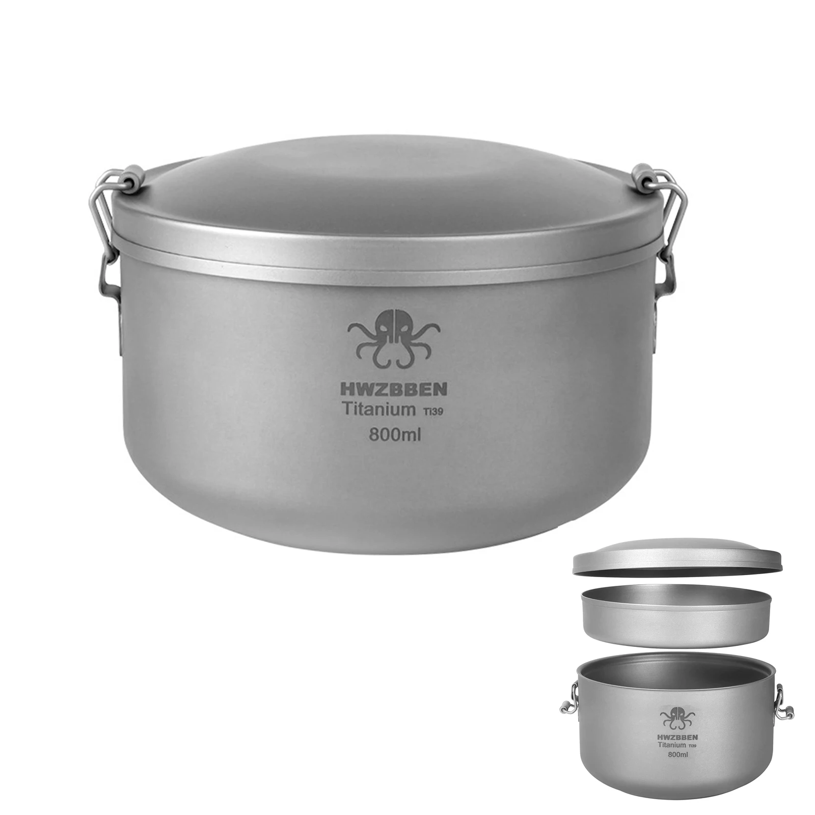 Titanium Lunch Box 2 Layer Convenient Stylish Easy To Clean For Fresh Meals Lightweight Office Worker Practical
Titanium Lunch Box 2 Layer Convenient Stylish Easy To Clean For Fresh Meals Lightweight Office Worker Practical