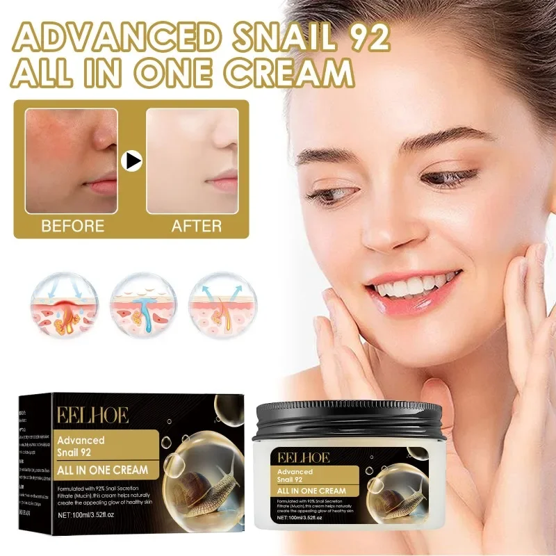 

Collagen Snail Repair Face Cream Lift Firming Anti aging Fade Fine Lines Acne marks whitening moisturizing Brightening Skin Care