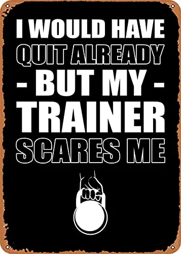 Fitness Quote Vintage Look Metal Sign Patent Art Prints Retro Gift 8x12 Inch
Fitness Quote Vintage Look Metal Sign Patent Art Prints Retro Gift 8x12 Inch