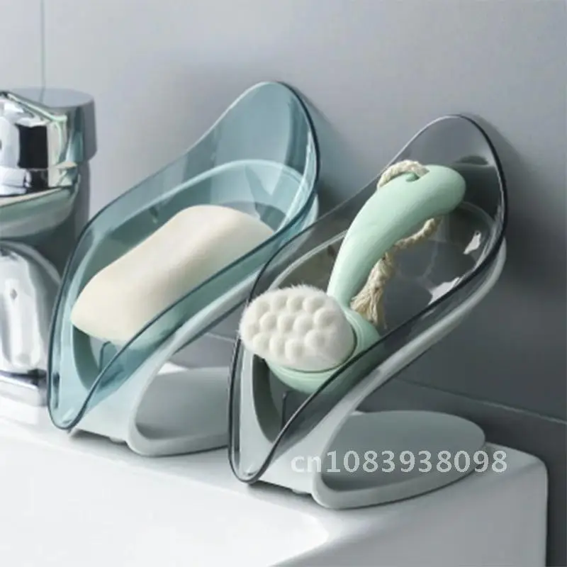 Leaf shape Soap Holder Suction cup Nordic style Soap dish for bathroom Sponge drain rack Kithcen Bathroom supplies
Leaf shape Soap Holder Suction cup Nordic style Soap dish for bathroom Sponge drain rack Kithcen Bathroom supplies