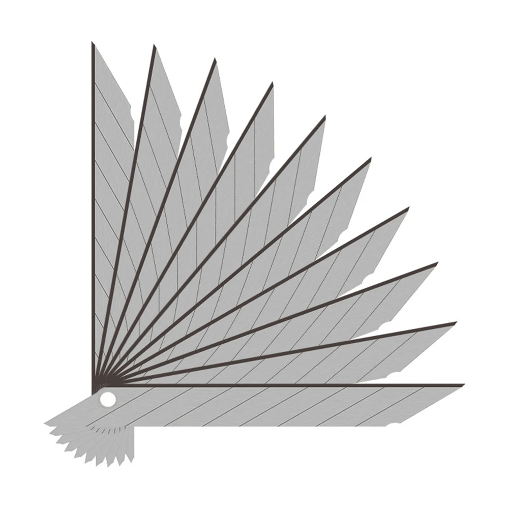 10pcs Blades 30 Degrees Art Blade Art Cutter General Replacement Blade Cutting Carving Cutting Paper, Sharpen Pen Trimming
10pcs Blades 30 Degrees Art Blade Art Cutter General Replacement Blade Cutting Carving Cutting Paper, Sharpen Pen Trimming