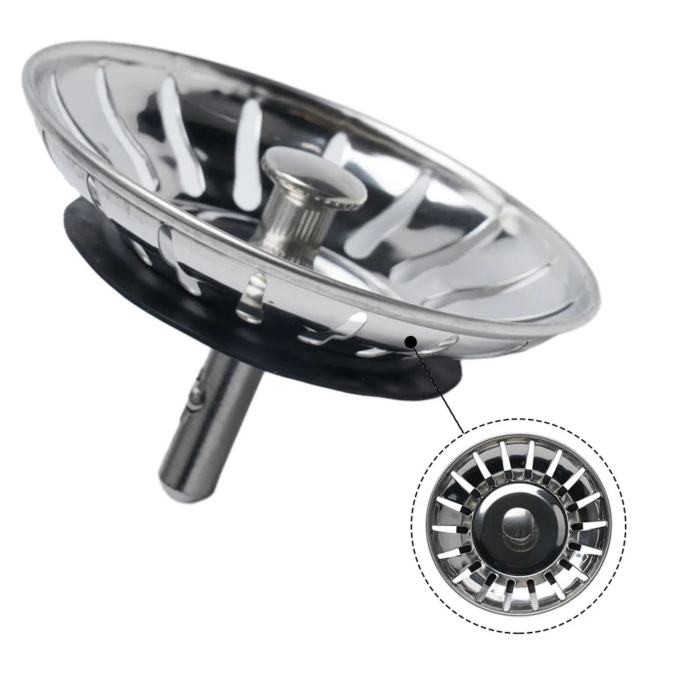 1x Stainless Steel Kitchen Sink Strainer Stopper Waste Plug Sink Filter Bathroom Basin Sink Drain Kitchen Filter Waste Plug
1x Stainless Steel Kitchen Sink Strainer Stopper Waste Plug Sink Filter Bathroom Basin Sink Drain Kitchen Filter Waste Plug