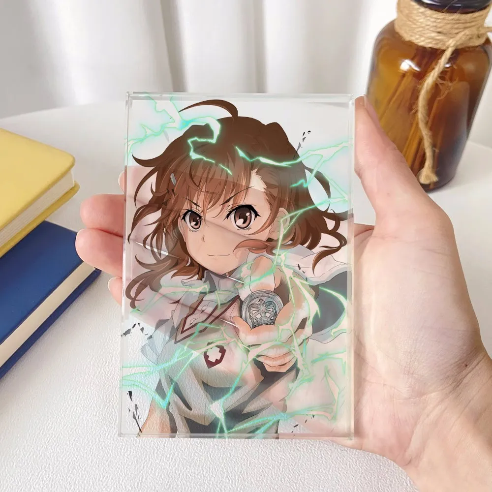 Anime Misaka Mikoto 12cm Acrylic Figure Desk Figure 4696 Cosplay Model Plate Toy
Anime Misaka Mikoto 12cm Acrylic Figure Desk Figure 4696 Cosplay Model Plate Toy