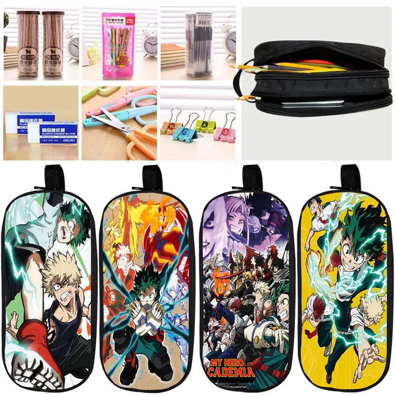 My Hero Academia Season 6 Pencil Bag Makeup Box Double Layer Pen Bag Manga Pencil Case School Supplies Cartoon Stationery Bag
My Hero Academia Season 6 Pencil Bag Makeup Box Double Layer Pen Bag Manga Pencil Case School Supplies Cartoon Stationery Bag