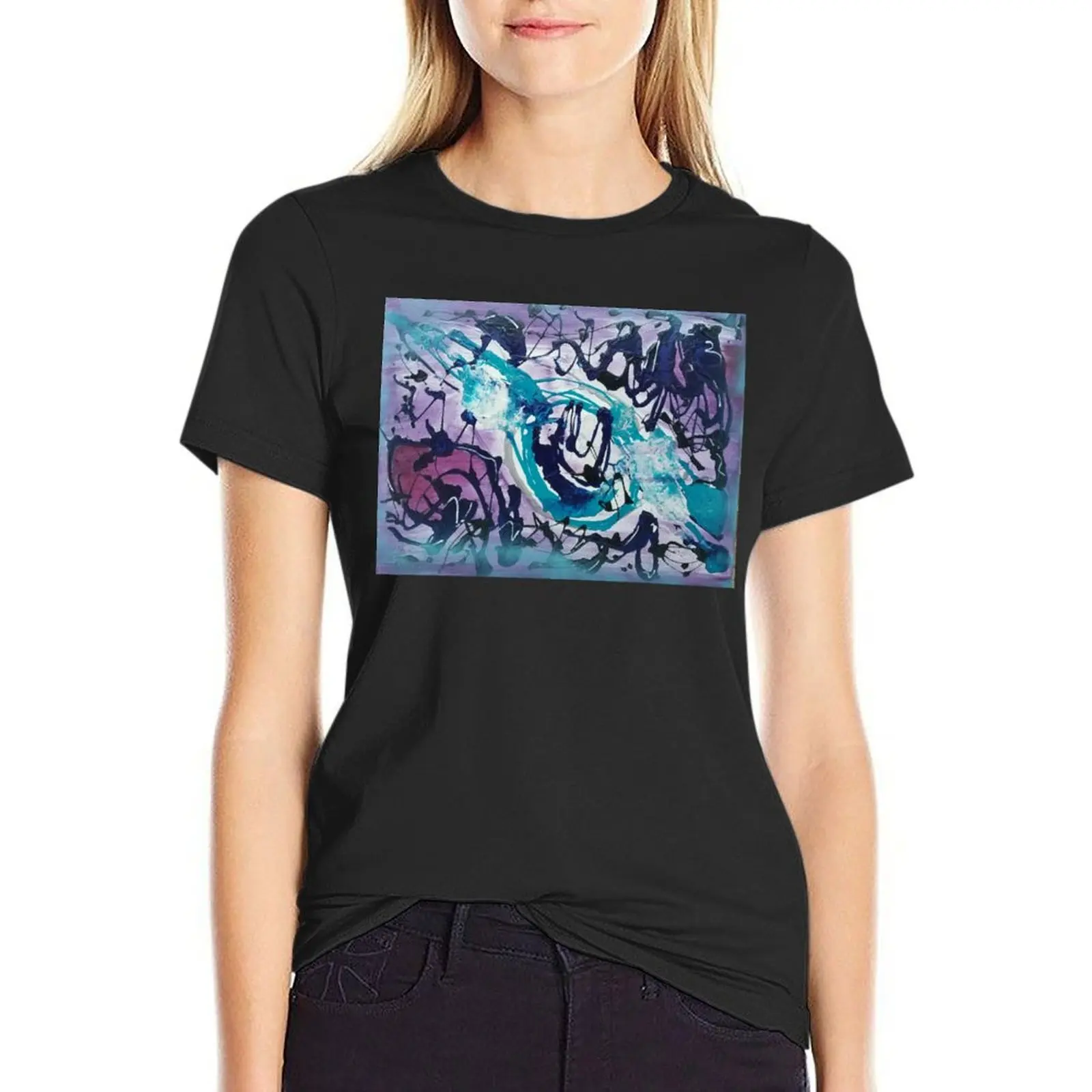Purple Abstract T-Shirt tops oversized cute tops Aesthetic clothing t-shirts for Women pack
Purple Abstract T-Shirt tops oversized cute tops Aesthetic clothing t-shirts for Women pack