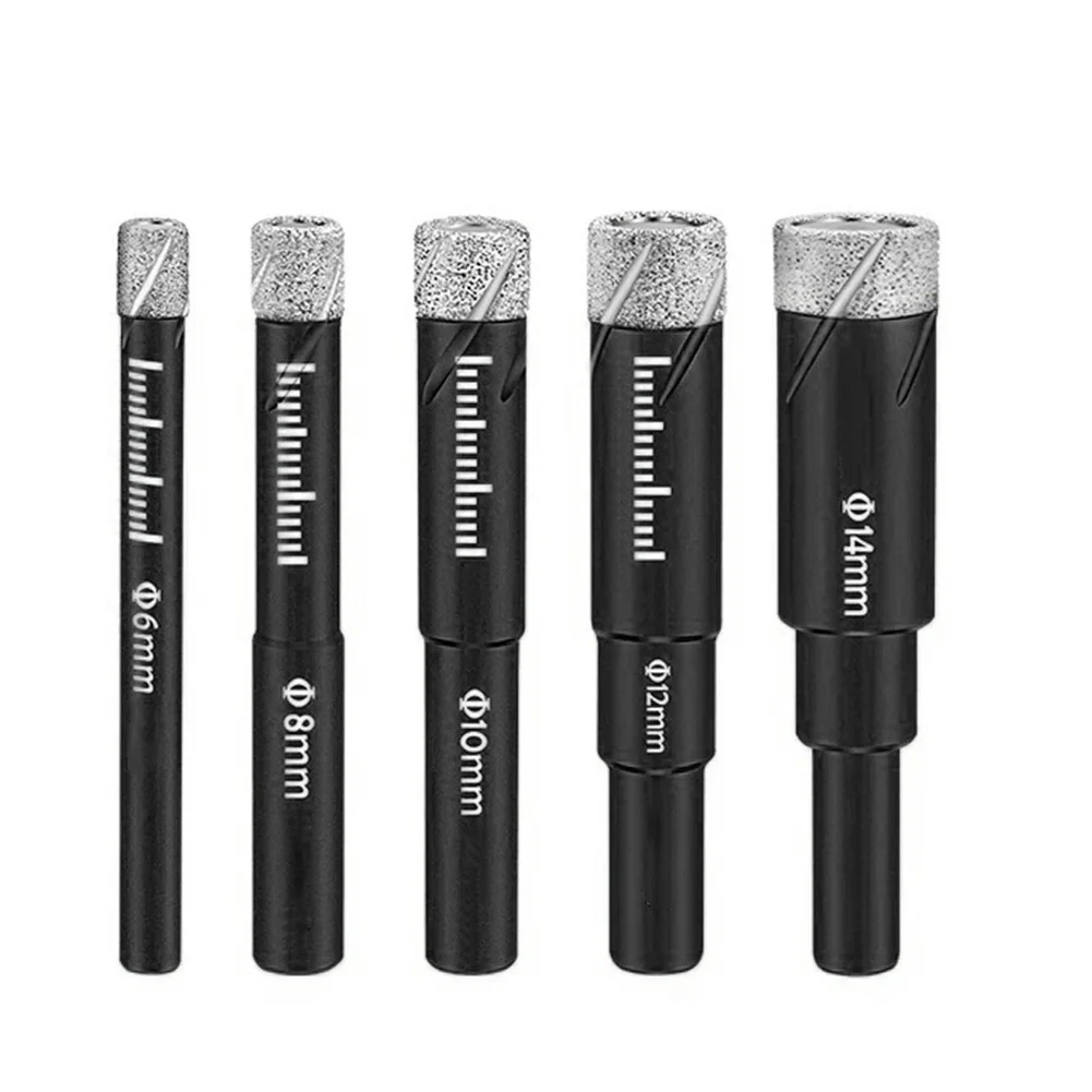 6/8/10/12/14mm Vacuum Brazed Diamond Dry Drill Bits Hole Saw For Marble Ceramic Tile Glass Multifunction Masonry Drilling Tools
6/8/10/12/14mm Vacuum Brazed Diamond Dry Drill Bits Hole Saw For Marble Ceramic Tile Glass Multifunction Masonry Drilling Tools