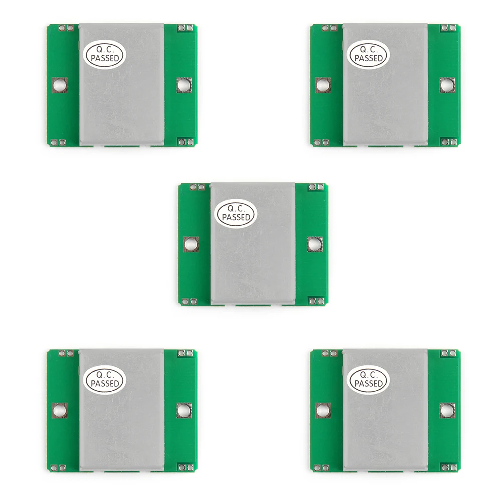 5Pcs HB100 Microwave Motion Sensor 10.525GHz Wireless Module Doppler Rad Ar Detector For Robot 40mA 5V Non-contact
5Pcs HB100 Microwave Motion Sensor 10.525GHz Wireless Module Doppler Rad Ar Detector For Robot 40mA 5V Non-contact