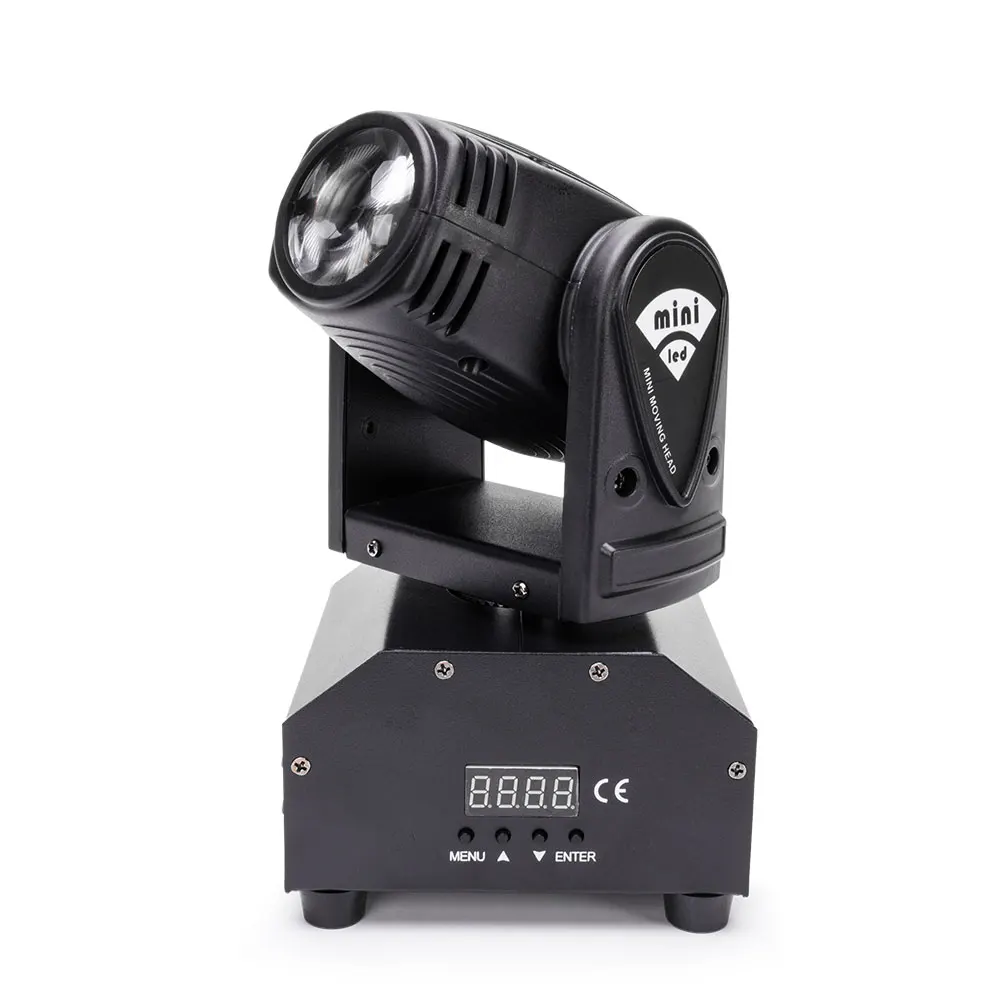 Mini DMX512 Gobo Moving Head Spot Light HOLDLAMP LED RGBW Moving Head Stage Light for Club Dj Stage Party Disco Wedding Event
Mini DMX512 Gobo Moving Head Spot Light HOLDLAMP LED RGBW Moving Head Stage Light for Club Dj Stage Party Disco Wedding Event