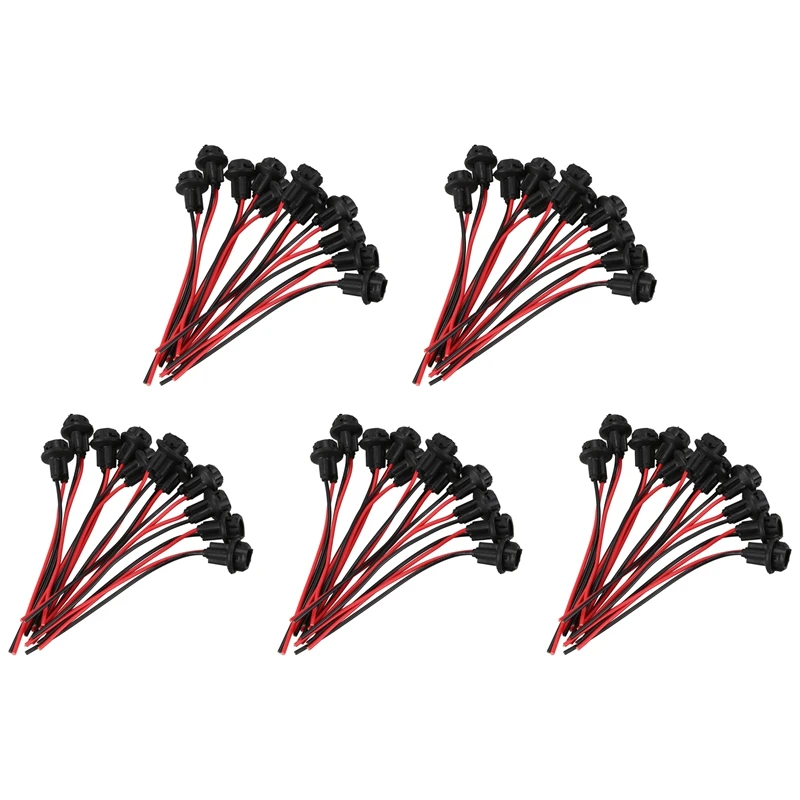 Патрон для лампы 50X T10 W5W 168 194, стеклянный Цоколь для лампы «сделай сам», черный
Патрон для лампы 50X T10 W5W 168 194, стеклянный Цоколь для лампы «сделай сам», черный