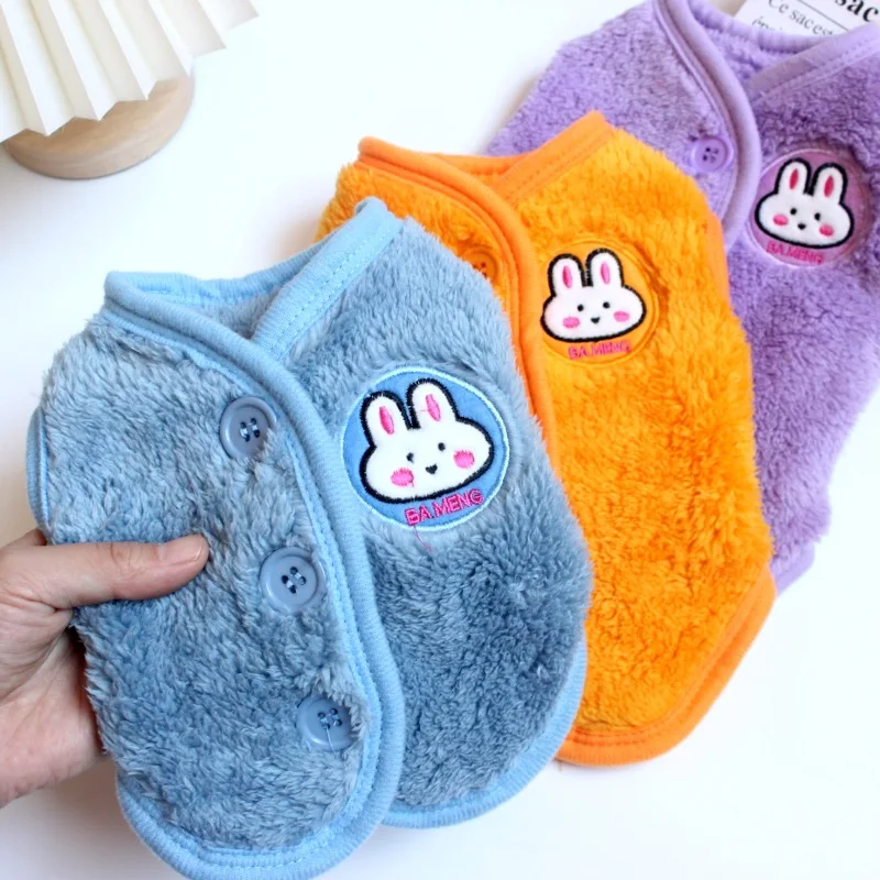 Pet double-sided plush vest cat dog winter clothes Teddy Bears winter warm rabbit coat kitten puppy cute plush jacket
Pet double-sided plush vest cat dog winter clothes Teddy Bears winter warm rabbit coat kitten puppy cute plush jacket